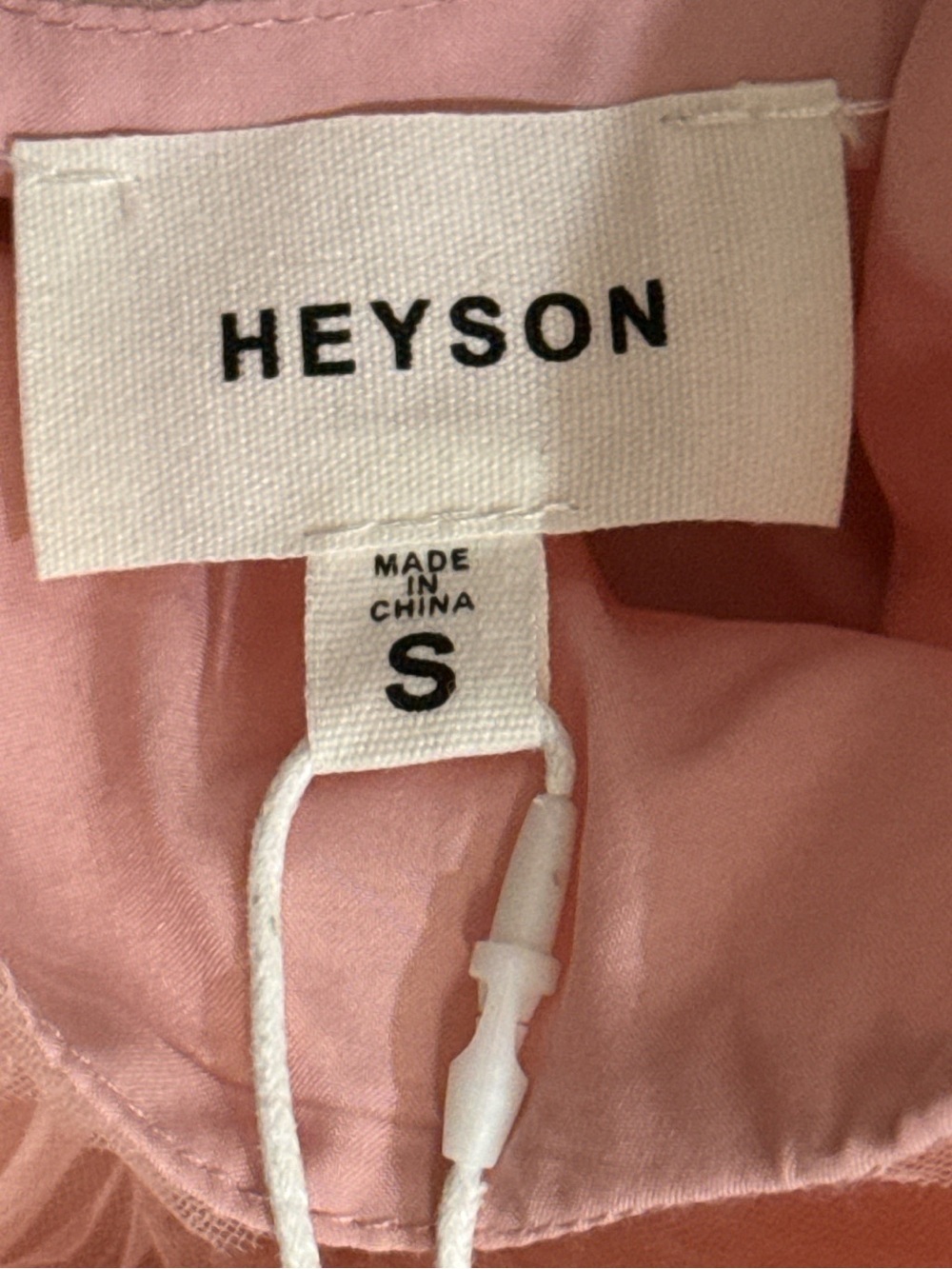 HEYSON Pink Rosette Mesh Dress Coquette Princess Mini Dress Size S NWT - Picture 6 of 7